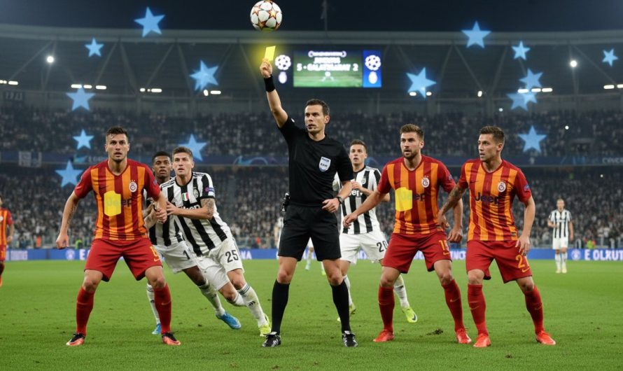 Galatasaray’ın 4 Yıldızı Kart Sınırında: Juventus Maçında Kritik Tehlike