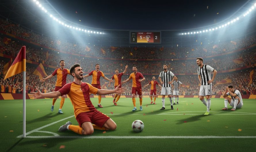 Galatasaray Juventus’u 5-2 Yenerek Tarihi Zafer Elde Etti