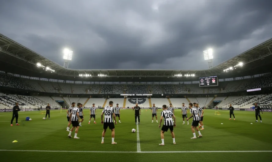 Beşiktaş Kasımpaşa Maçı Hazırlıklarına Hız Kesmeden Devam Ediyor!