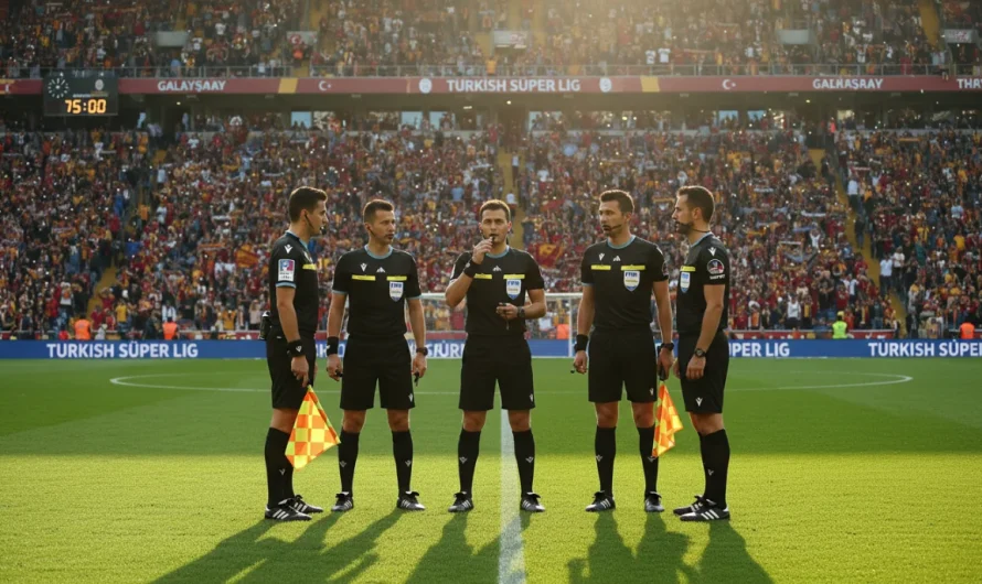 Trendyol 1. Lig’de 29. Hafta Hakem Atamaları Açıklandı