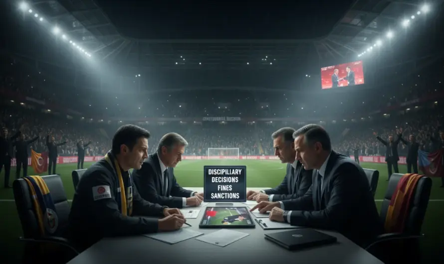 PFDK’dan Süper Lig’e Ceza Yağmuru | Beşiktaş, Galatasaray ve Trabzonspor’a Ağır Yaptırımlar