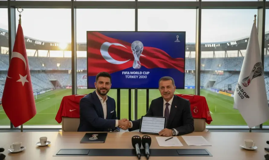 Sinan Akçıl ve TFF Başkanı 2026 Dünya Kupası Türkiye Marşı İçin Buluştu!