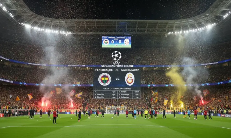UEFA Kulüpler Sıralaması Güncellendi: Fenerbahçe ve Galatasaray’ın Yeri