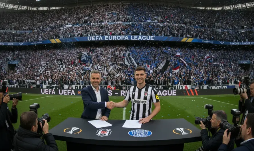 Beşiktaş’tan UEFA Listesine Saatler Kala Flaş Transfer Nihayete Erdi