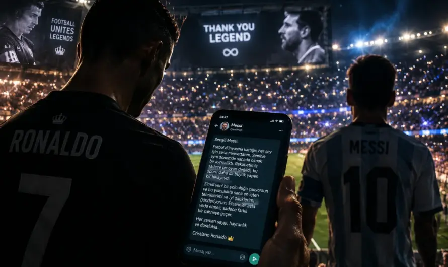 Ronaldo’dan Messi’ye Duygusal Veda Mesajı