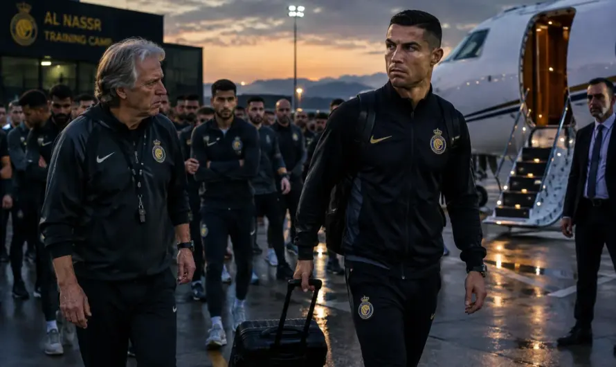 Ronaldo, Jorge Jesus Kriziyle Kampı Terk Etti